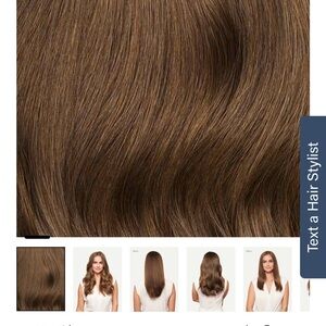 16" Chestnut Brown Halo® Hair Extensions (140g)
